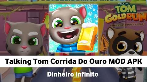 Talking Tom Corrida Do Ouro Dinheiro Infinito