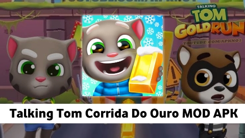 Talking Tom Corrida Do Ouro MOD APK