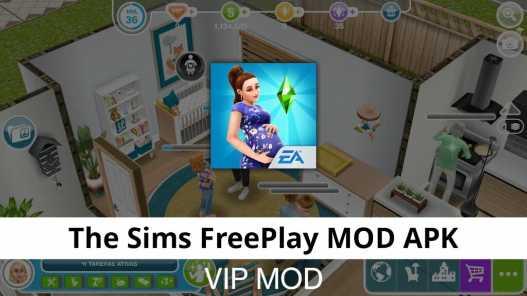 The Sims FreePlay Dinheiro Infinito VIP