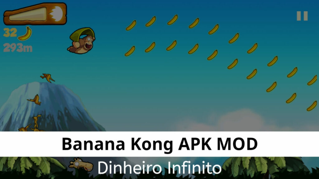Banana Kong Dinheiro Infinito