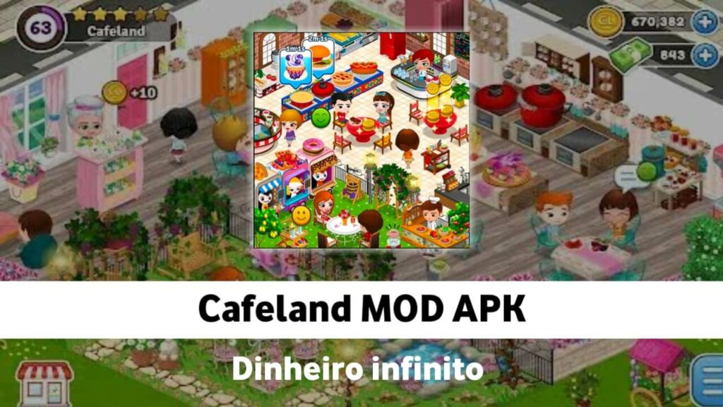 Cafeland Dinheiro Infinito
