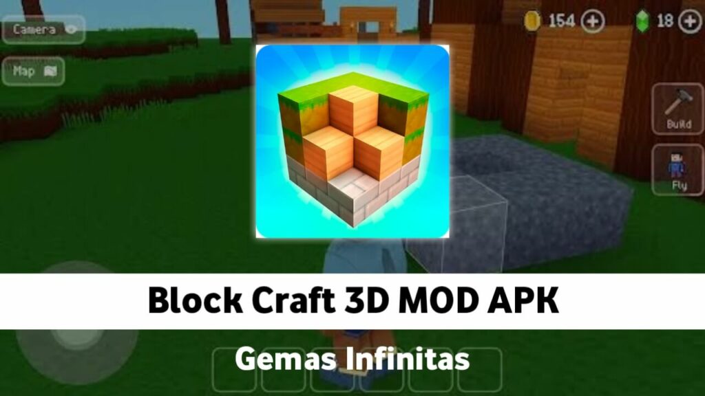 Block Craft 3D APK MOD Gemas Infinitas