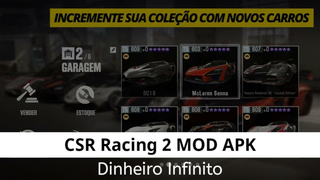 CSR Racing 2 Dinheiro Infinito