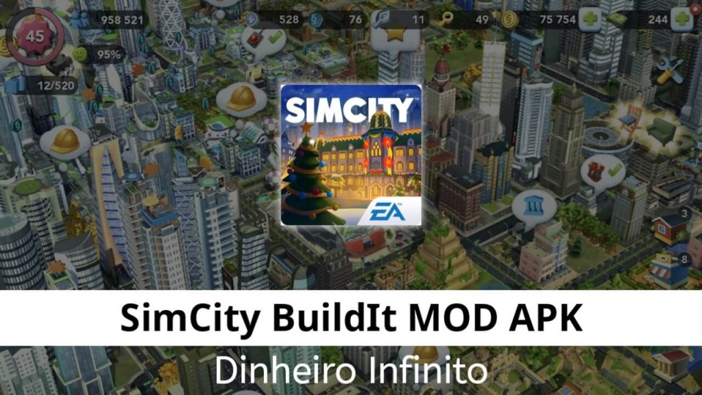 SimCity BuildIt APK MOD Dinheiro Infinito